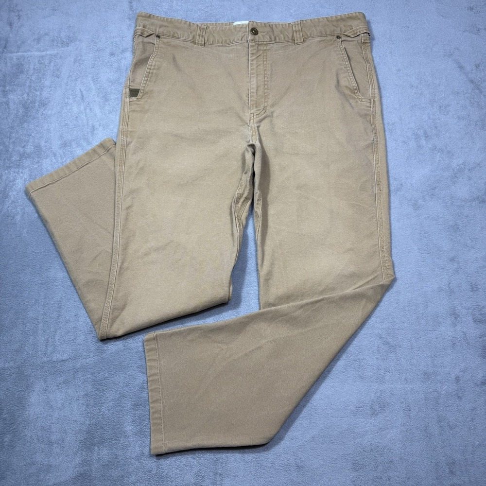 Duck Camp Pants Mens 38R 38x30 Earth Brown Cordura Gorpcore Premium Outdoors USA